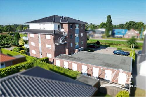 Abstellräume für jede Wohnung - 3 Zimmer Etagenwohnung in Apen / Augustfehn