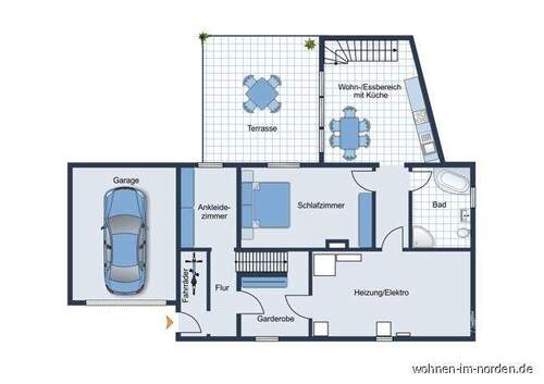 Untergeschoss (Hanglage) - 