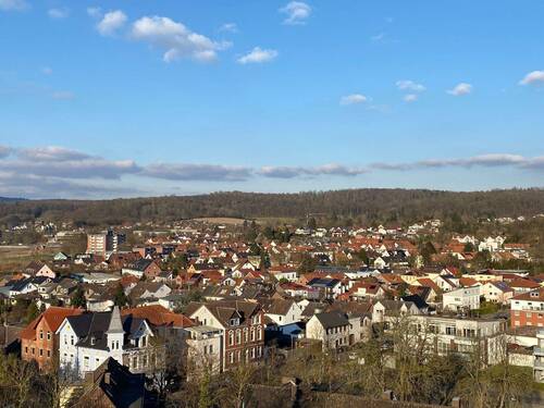 Aussicht nach Nord-West - 3 Zimmer Etagenwohnung in Hameln