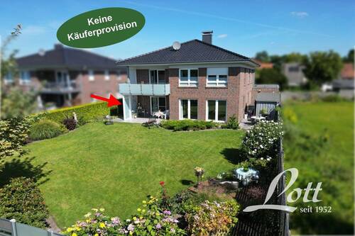 Bild 1 - +++ Exkl. EG-Wohnung in Bestlage von Augustfehn mit ca. 350 m² gr. Gartenanteil - Südlage! +++