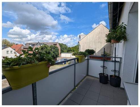 Blick vom Balkon - 