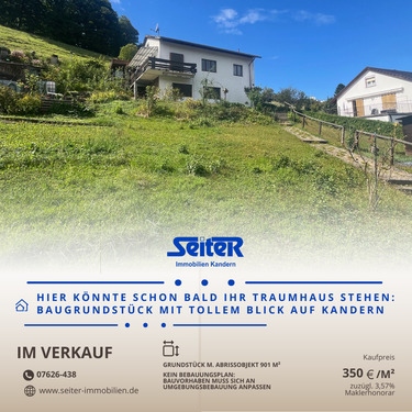 FB Kandern Lippolt.png - Hier könnte schon bald Ihr Traumhaus stehen: Baugrundstück in Kandern mit tollem Ausblick