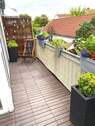 prächtiger, gepflegter Balkon - 