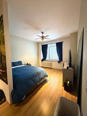 Schlafzimmer - Etagenwohnung mit 105,00 m&sup2; in Stuttgart / Stuttgart-West zur Miete