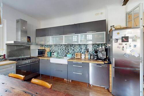 Wohn- Esszimmer / Küche - 