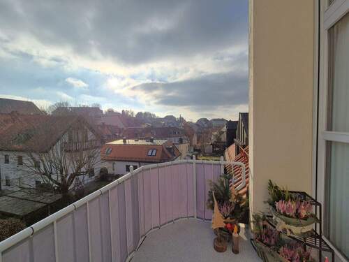 Balkon mit Blick über die Altstadt - 