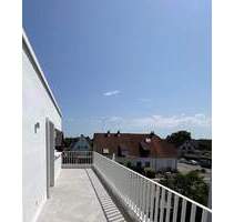 Moderne 3-Zimmer-Dachgeschoss-Wohnung mit 2 Dachterrassen in der Gartenstadt-Trudering - München Trudering-Riem