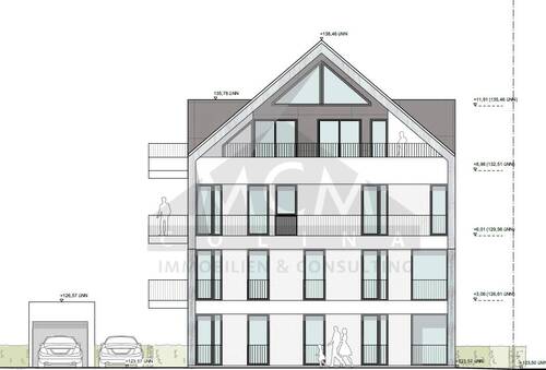 Ansicht Ost - #VERMITTELT# Baugrundstück inkl. BaugenehmigungAusführplanungStatik etc...