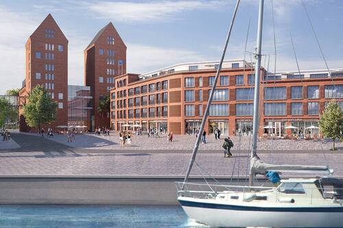 Ansicht vom Wasser aus - 