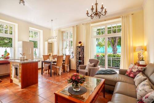 Wohn- & Essbereich - 3 Zimmer Etagenwohnung in Kühlungsborn