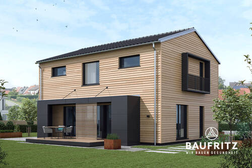 Ideenreich_Ansicht - Ideenreich von Baufritz - 550.000,00 EUR Kaufpreis, ca.  140,00 m² Wohnfläche