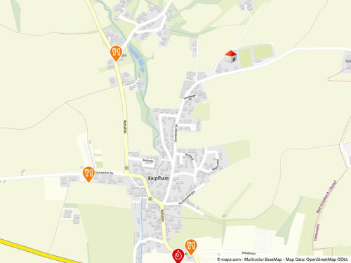 Geolyzer Kartenausschnitt - 4 Zimmer Mehrfamilienhaus, Wohnhaus zum Kaufen in Bad Griesbach im Rottal / Karpfham