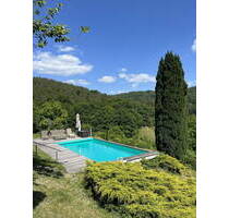 Traumblick und Pool - 690.000,00&nbsp;EUR Kaufpreis, ca.&nbsp; 160,00&nbsp;m&sup2;&nbsp;Wohnfl&auml;che in Heiligkreuzsteinach (PLZ: 69253)