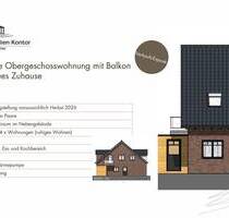 Moderne Obergeschosswohnung mit Balkon in ruhiger, zentraler Lage von Weener