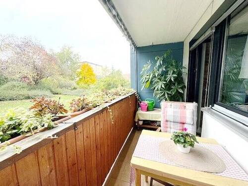 Gemütlicher Balkon zum Entspannen - Vermietete 2-ZW mit sonniger Loggia und Tiefgarage