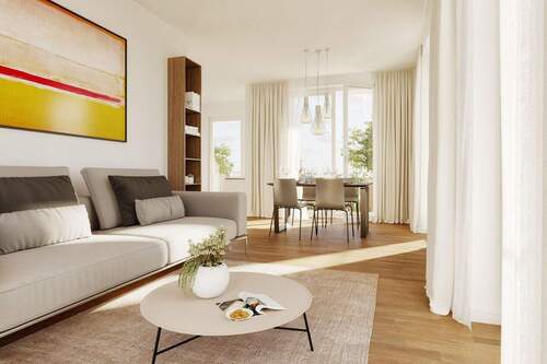 Visualisierung Wohnen - 4 Zimmer Etagenwohnung in Dresden / Leipziger Vorstadt