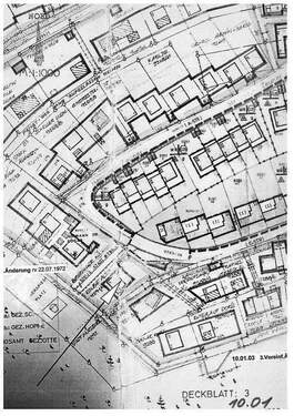 Bebauungsplan - Grundstück in Würzburg