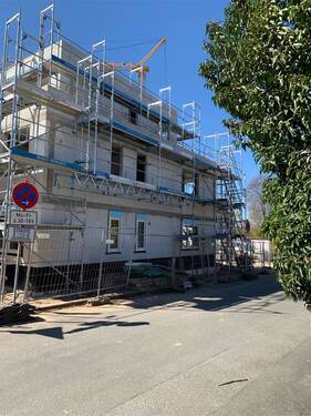 Rohbau fertiggestellt.jpg - Neubau! 3-Zi.-Whg. im 1.OG mit West-Balkon und Top-Ausstattung in FÜ-Poppenreuth, jetzt Rohbau besichtigen – Bezug noch in diesem Jahr!