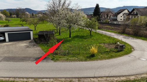 Luftbild - Grundstück in Bad Säckingen