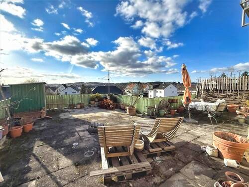 200 m² große, sonnige Dachterrasse - Terrassenwohnung mit 98,00 m&sup2; in Stetten zum Kaufen