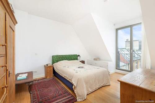 Schlafzimmer - Etagenwohnung mit 141,00 m&sup2; in Berlin zum Kaufen