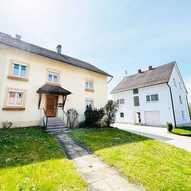 Ansicht von der Strasse - Einfamilienhaus mit 192,00 m&sup2; in Hilzingen zum Kaufen