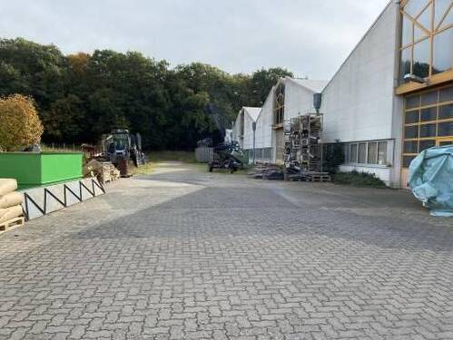 Rückansicht Produktionslager - 