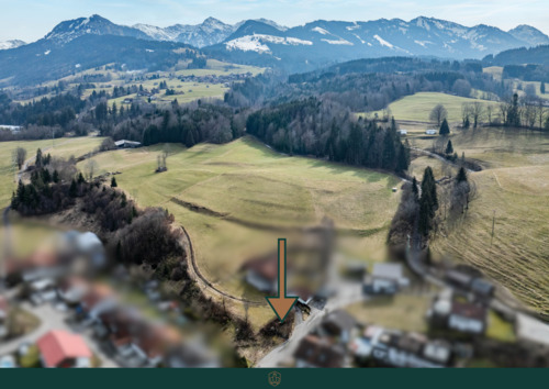 Unmittelbare Nachbarschaft - Grundstück zum Kaufen in Sonthofen