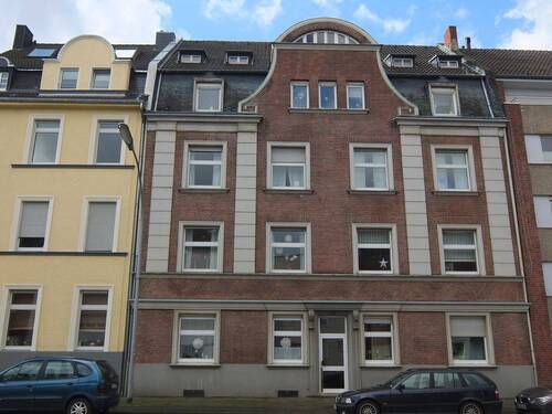Vorderansicht - 2-Zimmerwohnung mit Balkon Nähe Bunter Garten