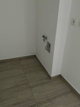 Waschmaschinenanschluss im Abstellzimmer - 