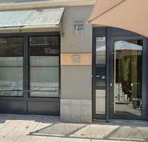 Gewerbe in der Verdener Fußgängerzone nähe Dom