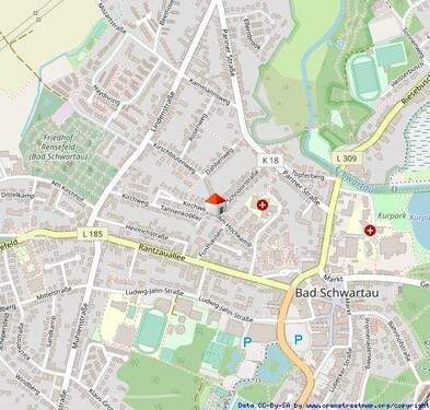 Lageplan - Etagenwohnung mit 87,00 m&sup2; in Bad Schwartau zum Kaufen