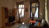 Wohnzimmer - Helle 2-Zimmer-Wohnung mit Einbauküche in Schloßchemnitz - frei ab 072026