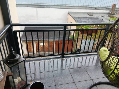 Balkon - Perfekt für die kleine Familie - hofseitiger Balkon und Gemeinschaftsgarten