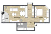 012 - Grundrissplan 2. Obergeschoss - 