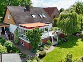 Luftaufnahme Rückansicht - 5 Zimmer Einfamilienhaus zum Kaufen in Minden
