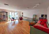helles Wohnzimmer - 4 Zimmer Etagenwohnung zum Kaufen in Winnenden