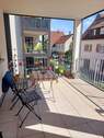 überdachter Balkon - 4 Zimmer Etagenwohnung in Winnenden