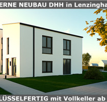 EH55 NEUBAU- DHH. Schlüsselfertig mit Vollkeller und Garten in Südlage - Bielefeld Jöllenbeck