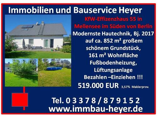 Werbung Ebay 519000.jpg - KfW Effizenzhaus 55 in Mellensee im Süden von Berlin