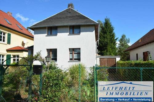 Vorderansicht - Einfamilienhaus in Toplage von Mühlhausen - großzügiges Grundstück mit Hinterlandbebauungspotenzial