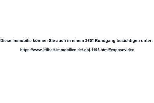 360 - 4 Zimmer Einfamilienhaus in Mühlhausen/Thüringen