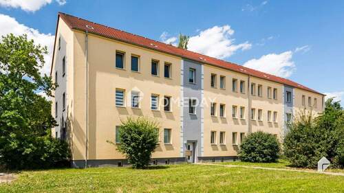 Außenansicht 3 - 2 Zimmer Etagenwohnung in Merseburg (Saale)