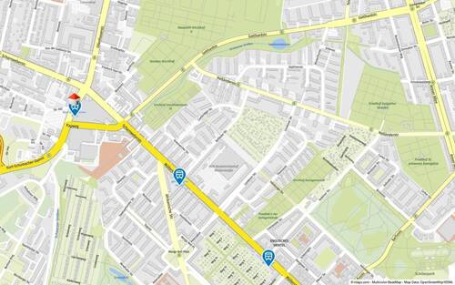 Geolyzer Kartenausschnitt - 