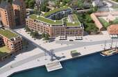 Visualisierung Luftansicht - Stadtwohnungen in bester Hafenlage