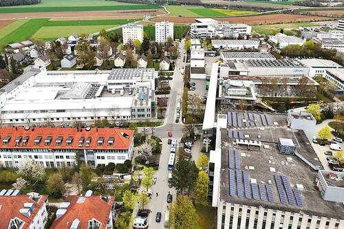 Luftaufnahme von links - 