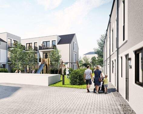 Ausschnitt Innenhofansicht - 