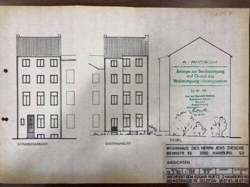 Strassen- und Gartenansicht - 