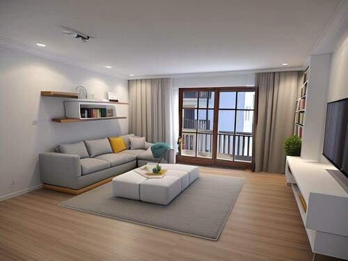 Wohnzimmer Einrichtungsvorschlag - Wohnen, wo die Rottauen atmen - gut geschnittene 3-Zimmerwohnung in Pfarrkirchen