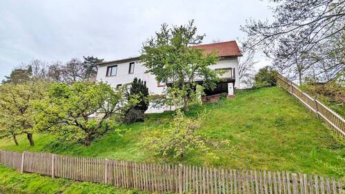 Rückansicht - 6 Zimmer Einfamilienhaus in Schleusingen